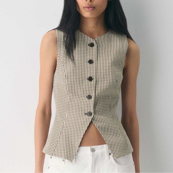 Wilfred Jackets & Blazers - Wilfred regal vest cruise linen